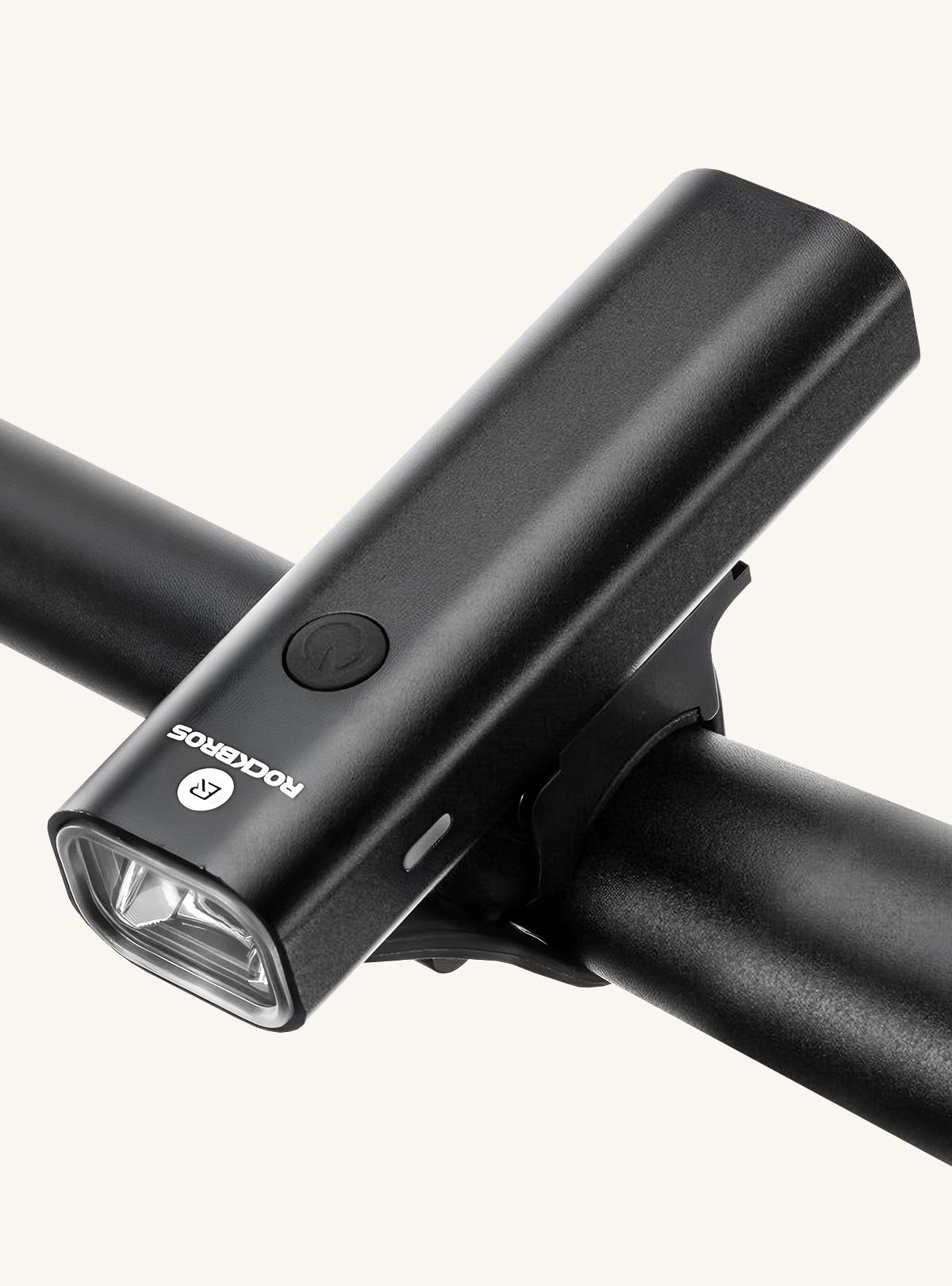 Фонарь для велосипеда с аккумулятором ROCKBROS YQ-QD400LM 8726 Черный (64997)