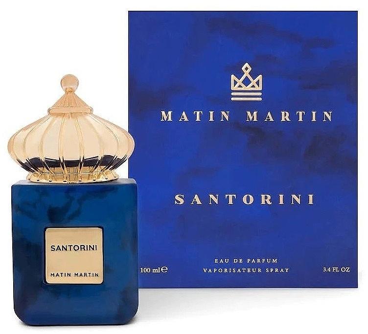 Парфюмированная вода унисекс Matin Martin Santorini 100 мл (381606)