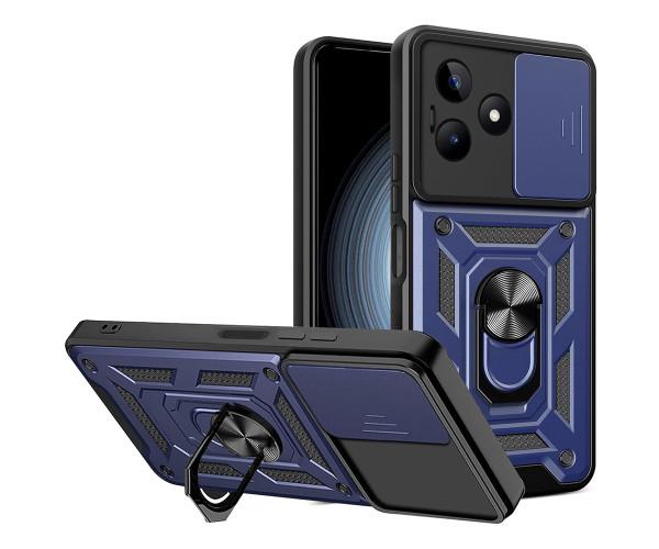 Чехол накладка Ricco Camera Sliding для Realme C51 / Note 50 Синий