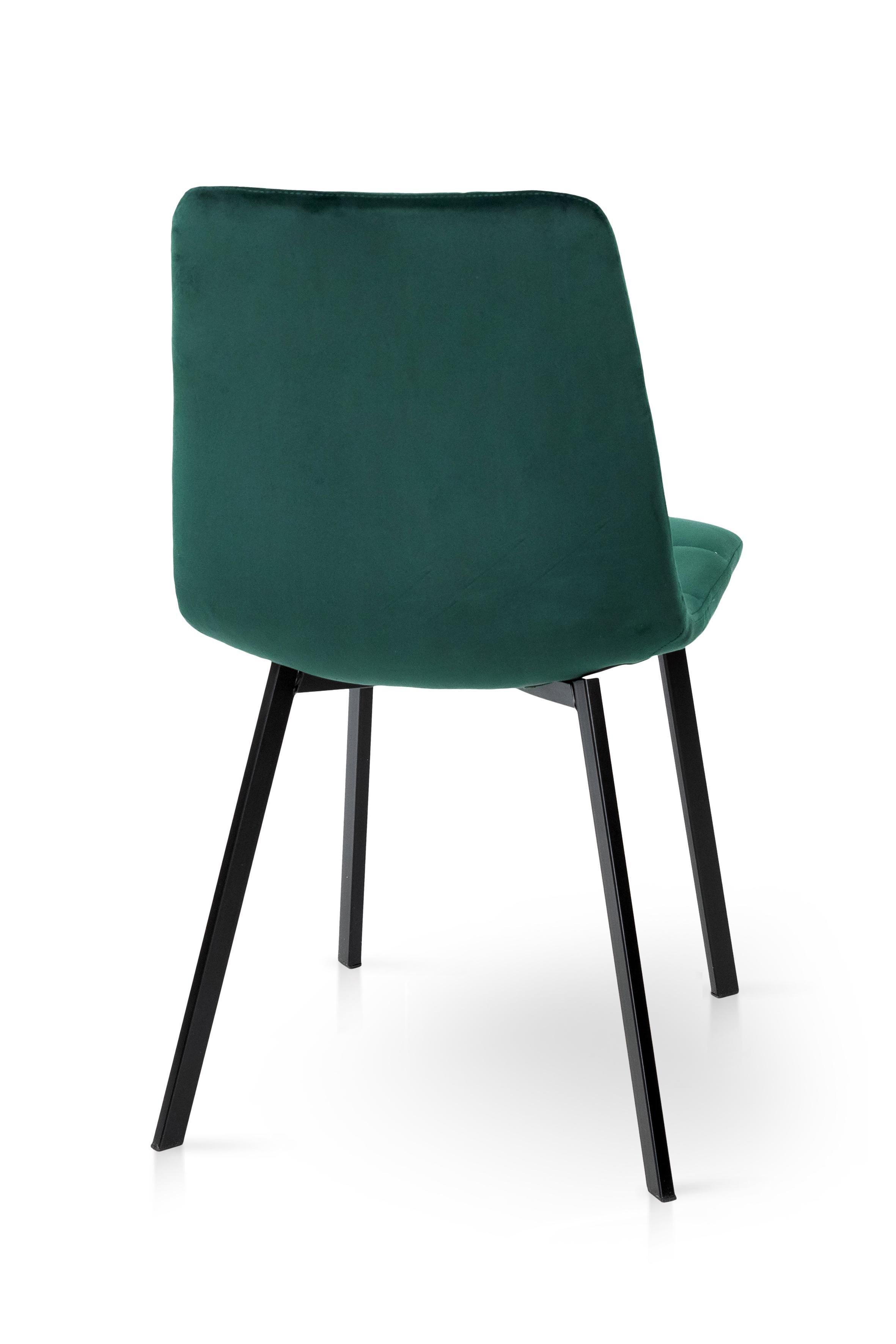 Стілець для кухні та вітальні ГРЕЙС Ментос 420х870х450 мм Чорний/Зелений (GAА0057184) - фото 5 Стілець для кухні та вітальні ГРЕЙС Ментос 420х870х450 мм Чорний/Зелений (GAА0057184) - фото 5