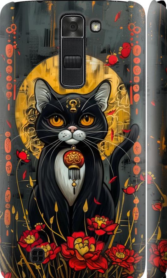 Чехол на LG K7 China Cat (6134m-451-42517) Чехол на LG K7 China Cat (6134m-451-42517)