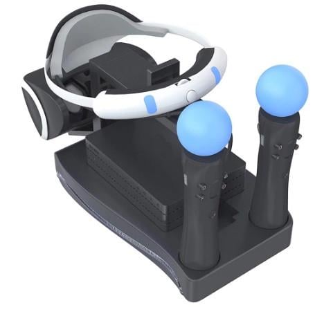 Зарядная док-станция KJH для PS Move и PS VR с подсветкой - фото 2 Зарядная док-станция KJH для PS Move и PS VR с подсветкой - фото 2
