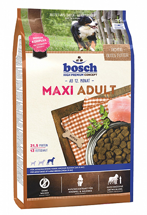 Сухой корм для собак Bosch Maxi с птицей 15 кг