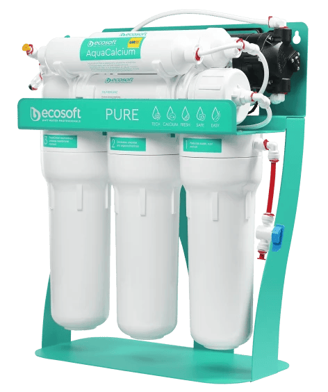 Фильтр обратного осмоса Ecosoft P'URE AquaCalcium Mint с насосом на станине (MO675PSMACECO) - фото 3