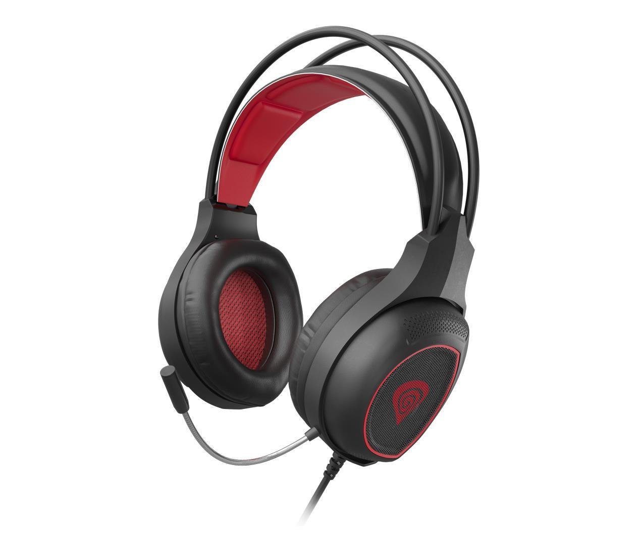 Навушники з мікрофоном Genesis Radon 300 black-red (298799) Навушники з мікрофоном Genesis Radon 300 black-red (298799)