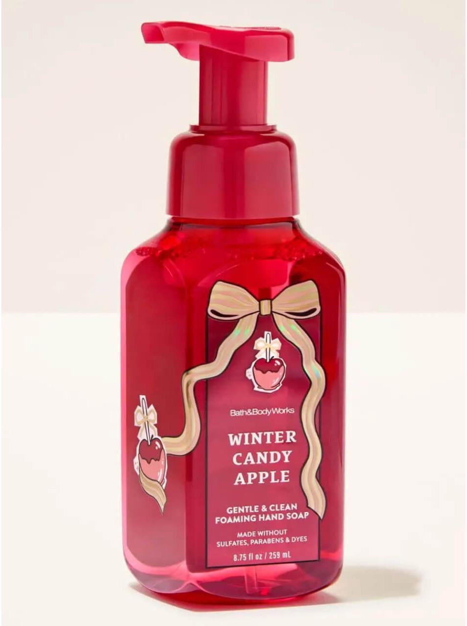 Мыло-пена для рук Bath & Body Works Winter Candy Apple Gentle & Clean Foaming Hand Soap 259 мл (667659413379) Мыло-пена для рук Bath & Body Works Winter Candy Apple Gentle & Clean Foaming Hand Soap 259 мл (667659413379)