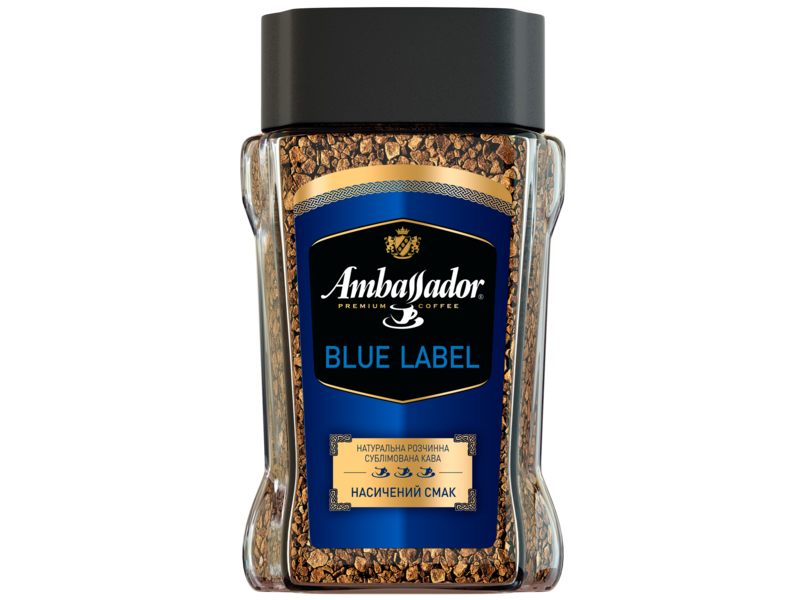 Кофе растворимый Ambassador Blue Label 95 г (am.51169)