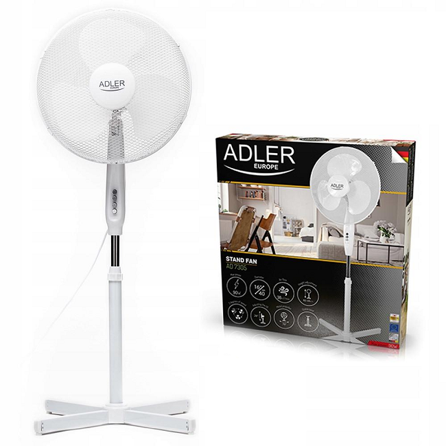 Вентилятор Adler AD-7305 White (03688)