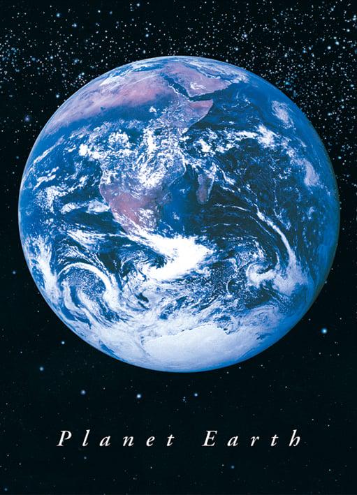 Постер плакат Планета Земля/Planet Earth 61x91,5 см