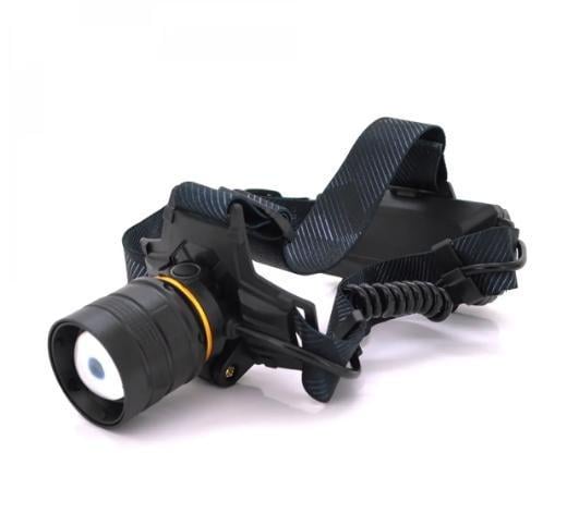 Фонарь мощный налобный BL-8076-2-GT100 Micro Usb Zoom