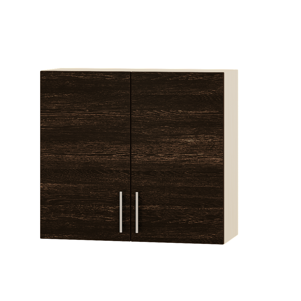 Шкаф верхний Эверест Оптима модуль Верх для сушки посуды В06-800 80х30х72 см Венге Аруша/Дуб Молочный (03927)