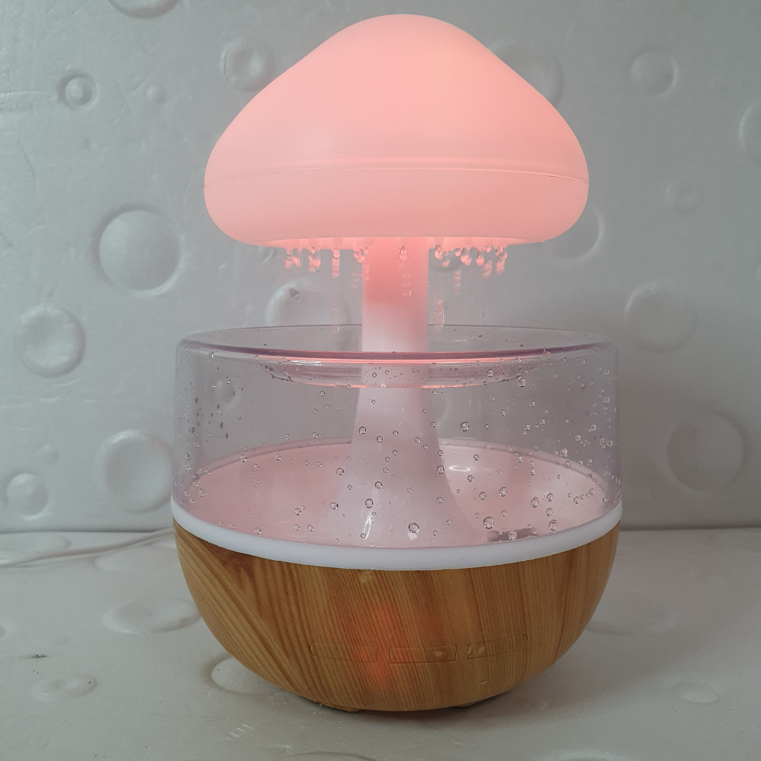 Увлажнитель воздуха RAIN HUMIDIFIER Гриб с цветной подсветкой и эффектом ночника (MU4-H2) - фото 6