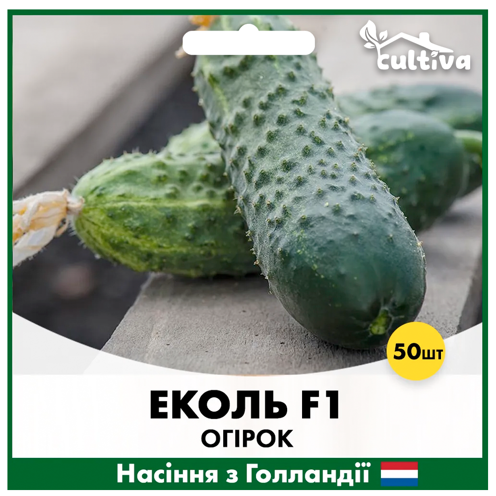 Семена огурца Syngenta Эколь F1 50 шт. (O23)