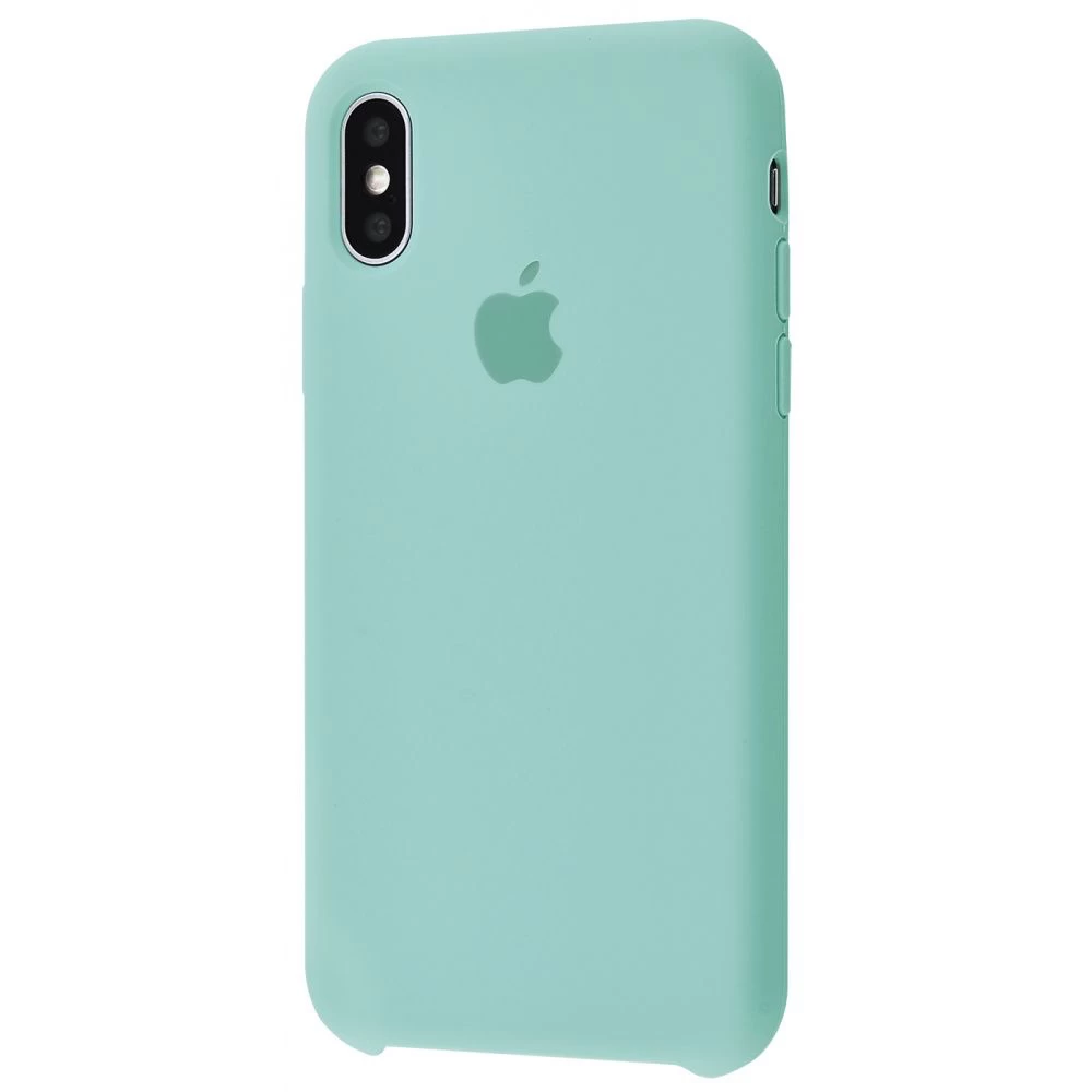 Силиконовый Чехол Накладка Silicone Case для iPhone Xs Max Turqouise