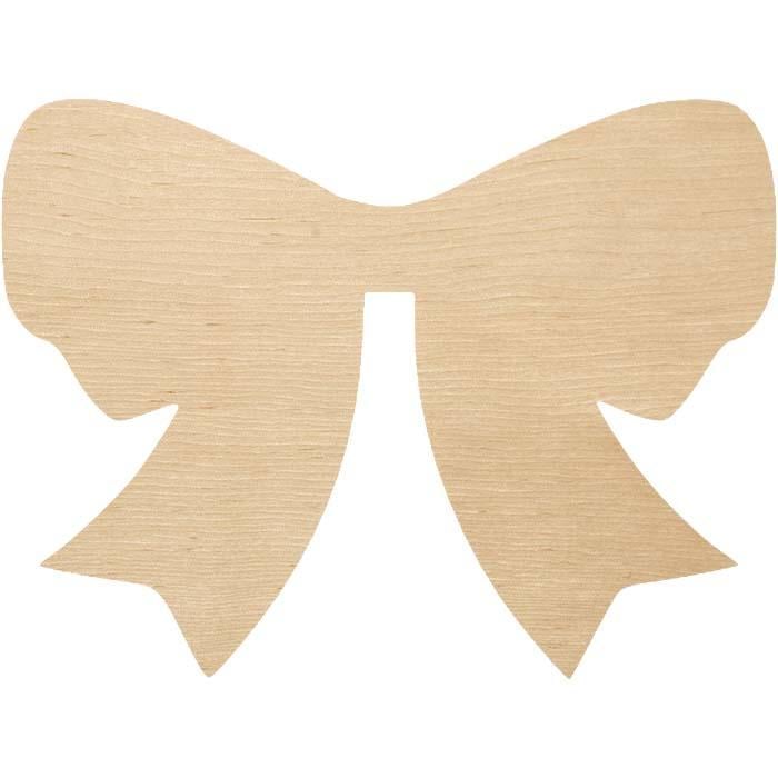 Заготовка из фанеры Бант №12 2x1,5 см (3901100241)