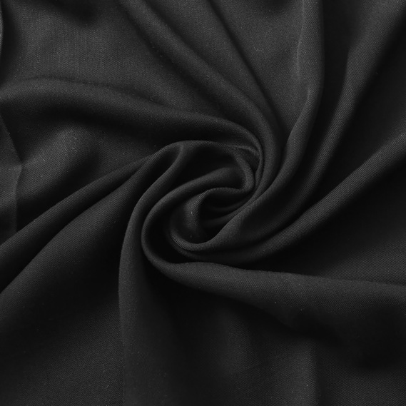Тканина штапель твіл IDEIA V-1 1,5 м Чорний (2200004103624)