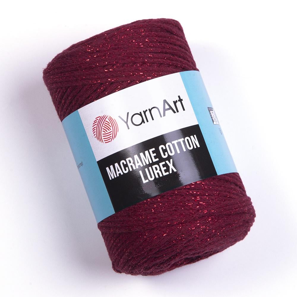 Пряжа YarnArt Macrame Cotton lurex 739