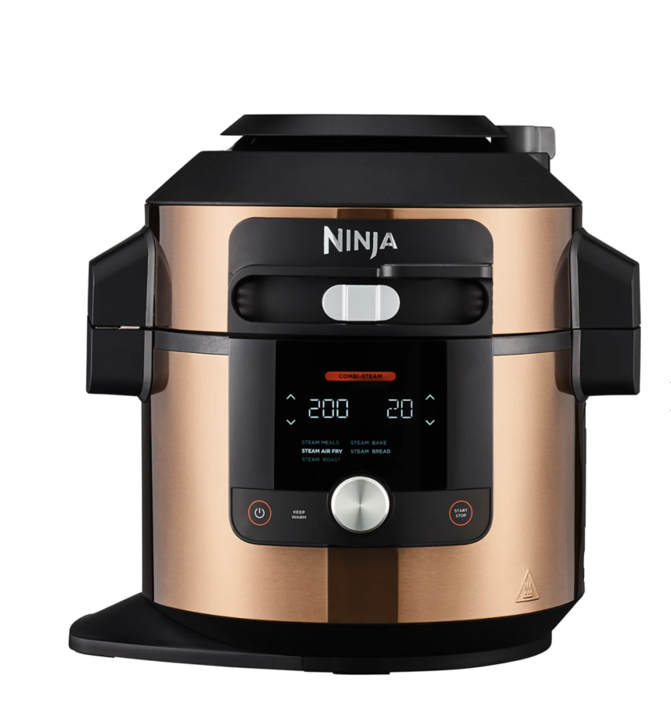 Мультиварка-скороварка NINJA Deluxe Black & Copper Foodi MAX 14в1 7,5 л SmartLid (OL750EUDBCP)