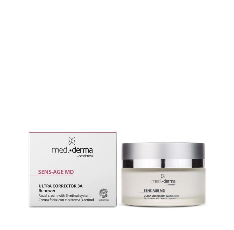 Крем для лица омолаживающий регенерирующий SesDerma Medi+Derma Renewing Facial Cream Sens-Age MD 50 мл (1850260094)