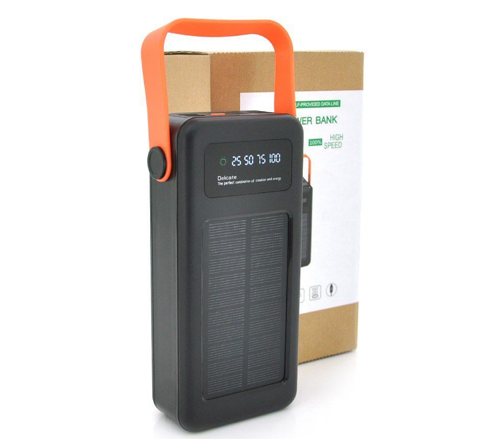 Повербанк VOLTRONIC YM636 Solar 40000 mAh Black (53863)