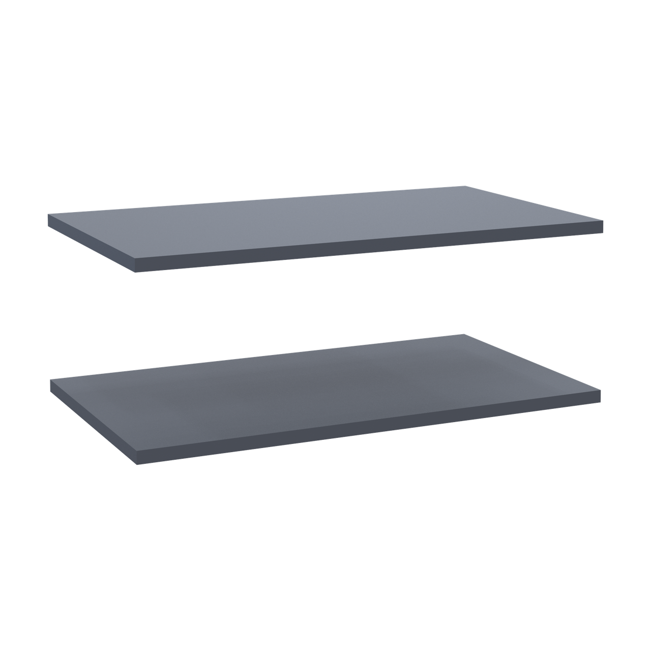 Полиці до тумби Doros Кассель 2 шт. 61,5х34,5х1,6 см Графітовий (41516223) Полиці до тумби Doros Кассель 2 шт. 61,5х34,5х1,6 см Графітовий (41516223)