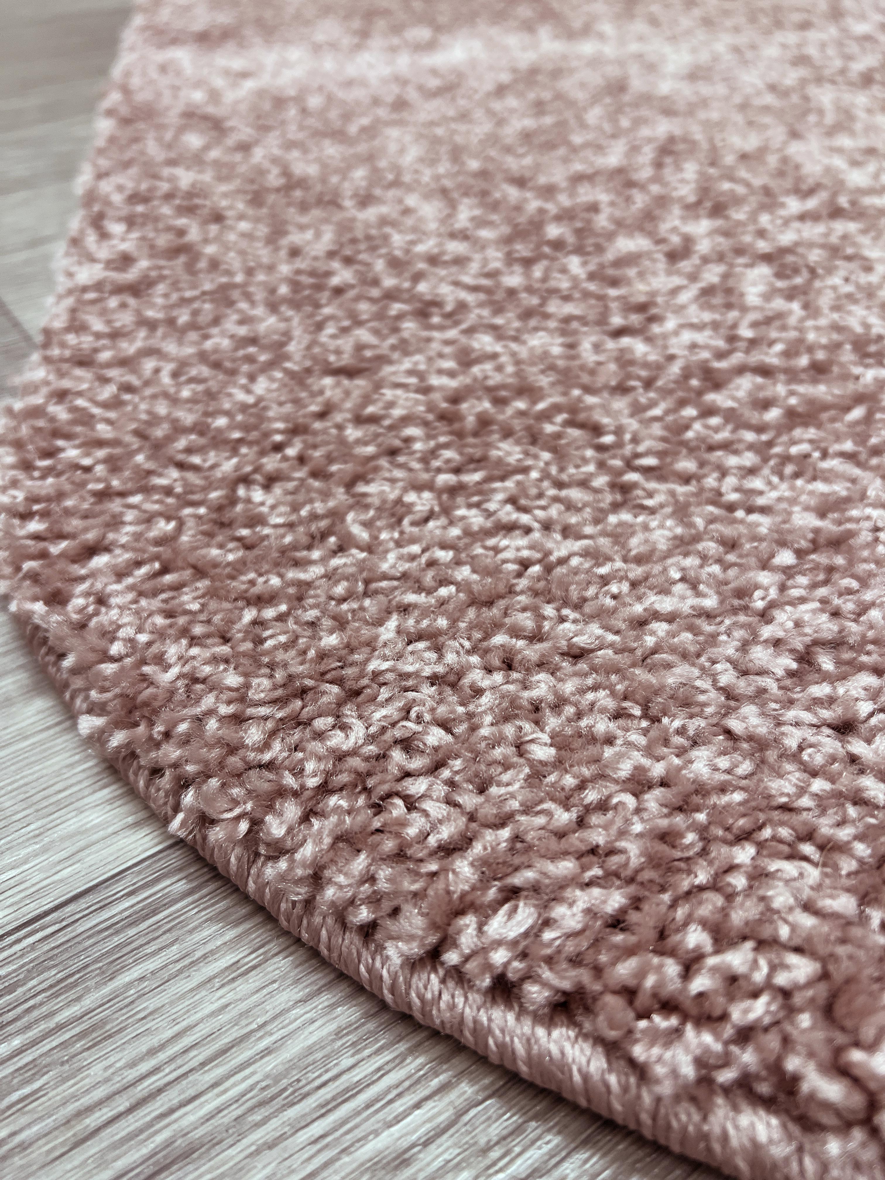 Килим з довгим ворсом Shaggy Karat Fantasy овал 50x80 см Рожевий (12500/75RО05) - фото 6 Килим з довгим ворсом Shaggy Karat Fantasy овал 50x80 см Рожевий (12500/75RО05) - фото 6