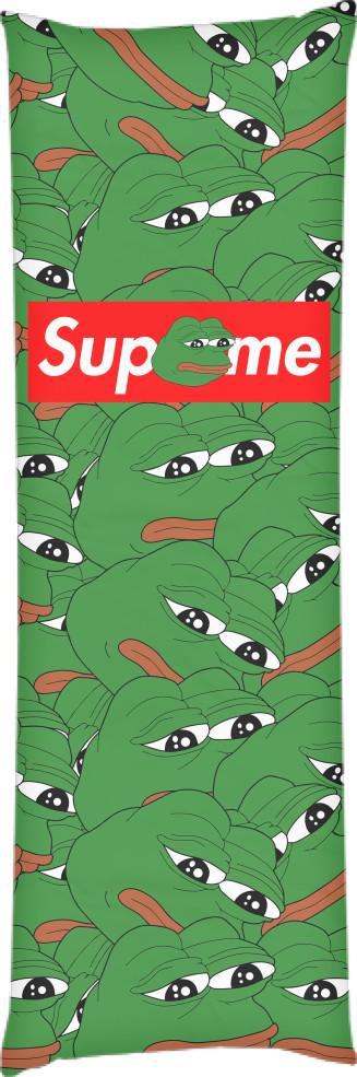 Подушка дакимакура Supreme Pepe 50x150 см (13545676)