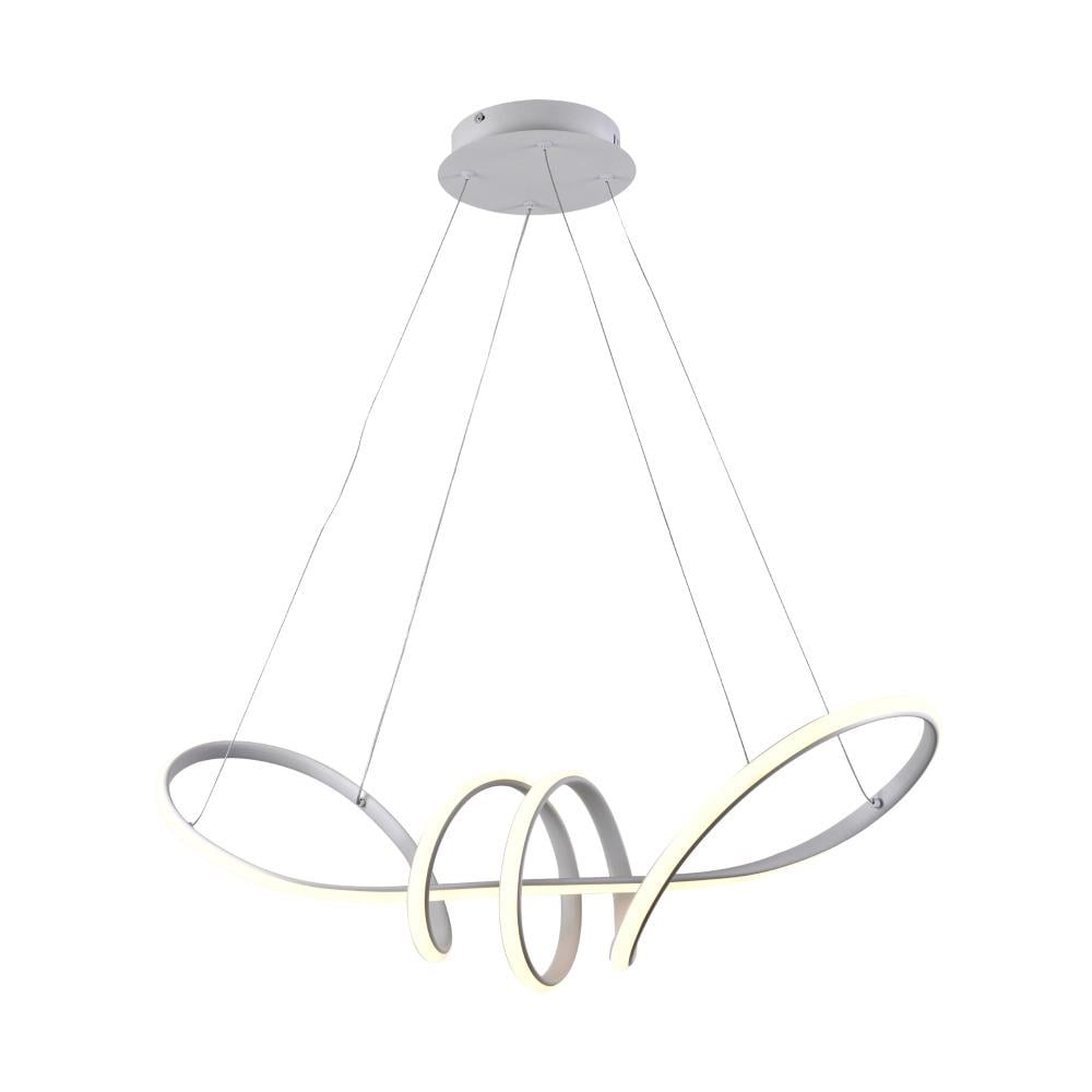 Люстра підвісна світлодіодна Sirius LCD3056 WT Білий (27435377)