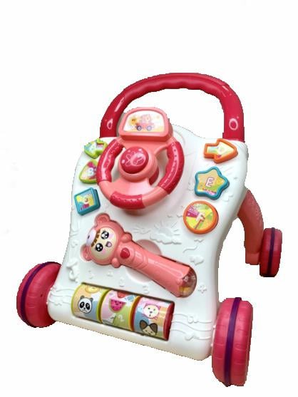 Каталка музыкальная Walker Baby 698-63