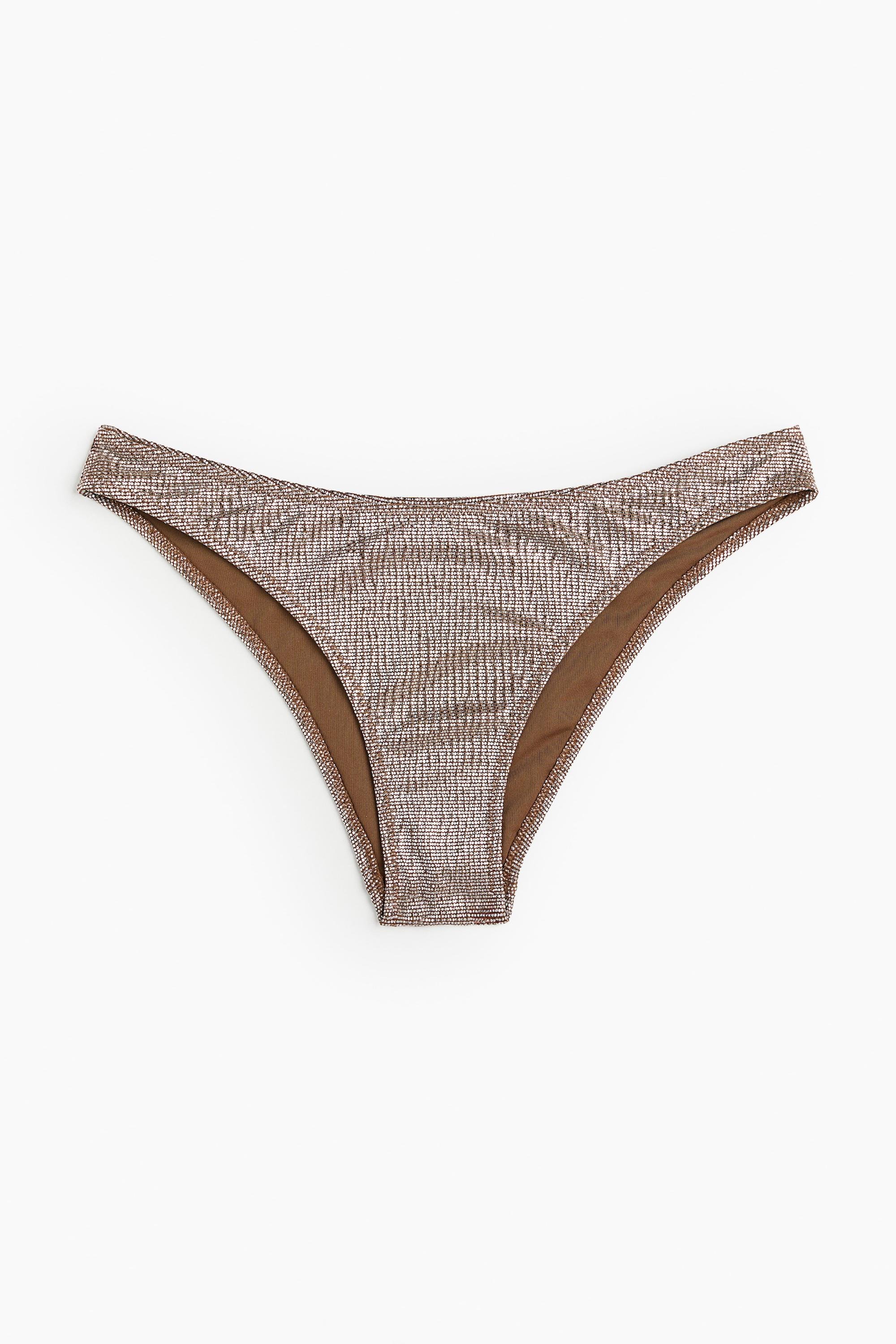 Купальные трусики H&M 1117683 р. 36 Серебристый