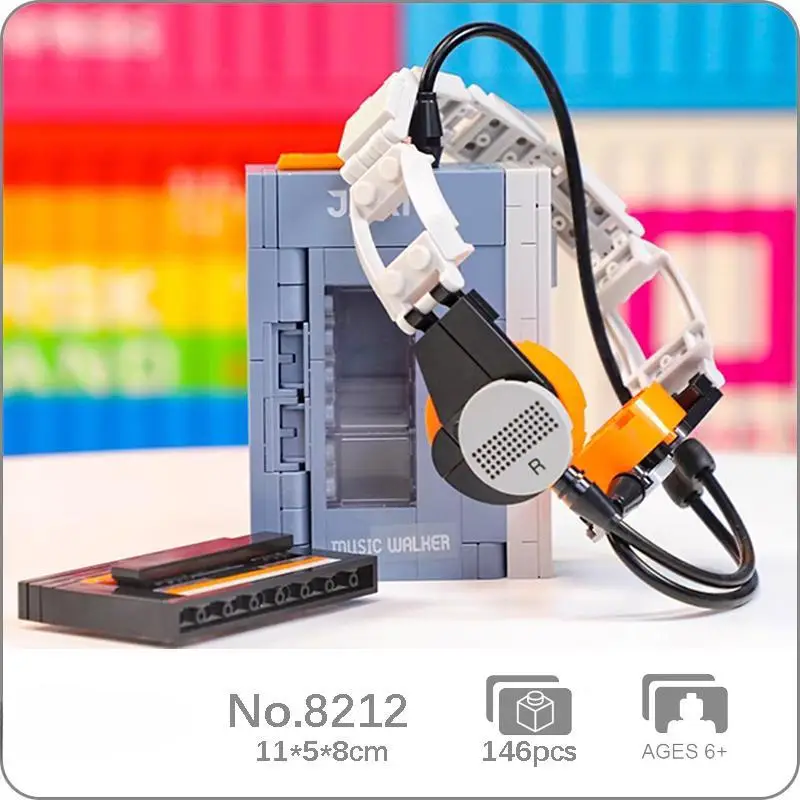 Конструктор Marvel Walkman Player DIY аудіокасета/плеєр/навушники Star-Lord 146 дет. (MK001076) - фото 4 Конструктор Marvel Walkman Player DIY аудіокасета/плеєр/навушники Star-Lord 146 дет. (MK001076) - фото 4