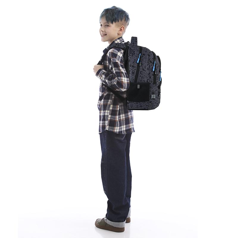 Школьный рюкзак GoPack Education GO25-175M-8 Cool Game с анатомической спинкой (995129) - фото 4 Школьный рюкзак GoPack Education GO25-175M-8 Cool Game с анатомической спинкой (995129) - фото 4