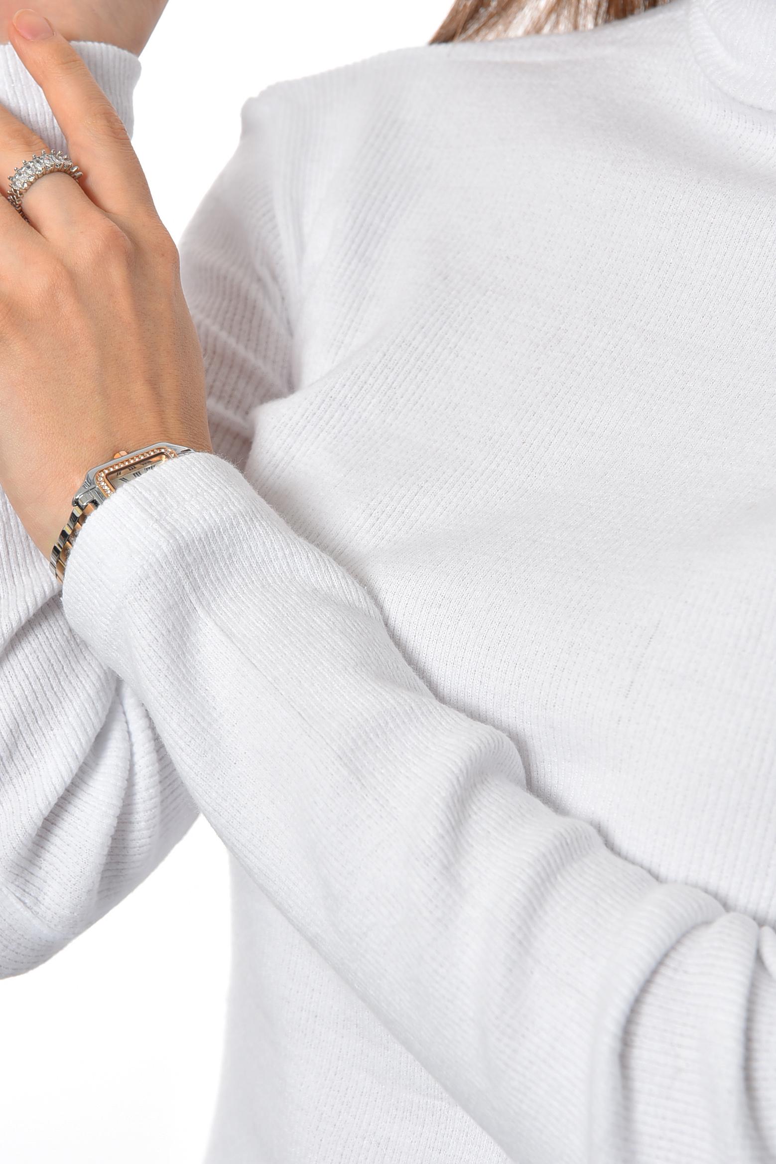 Гольф жіночий однотонний XL/L Білий (192768) - фото 4