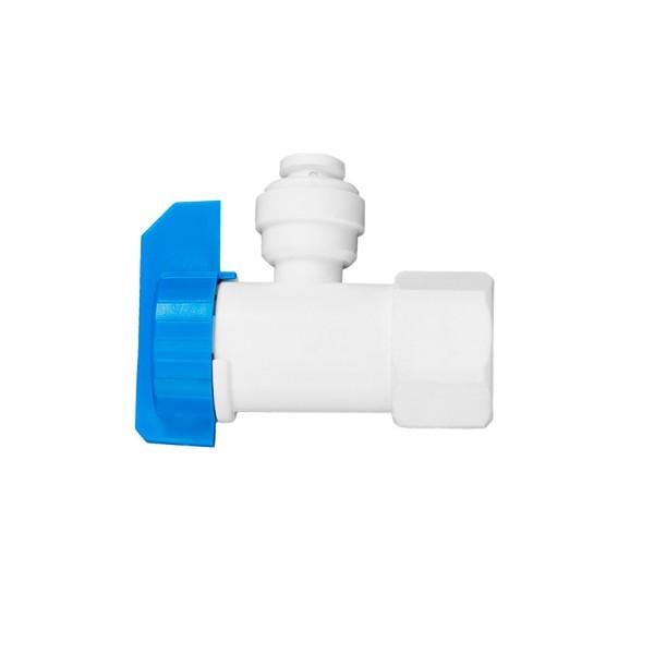 Кран для бака Бриз фитинг угловой 1/4" (112-80021) Кран для бака Бриз фитинг угловой 1/4" (112-80021)