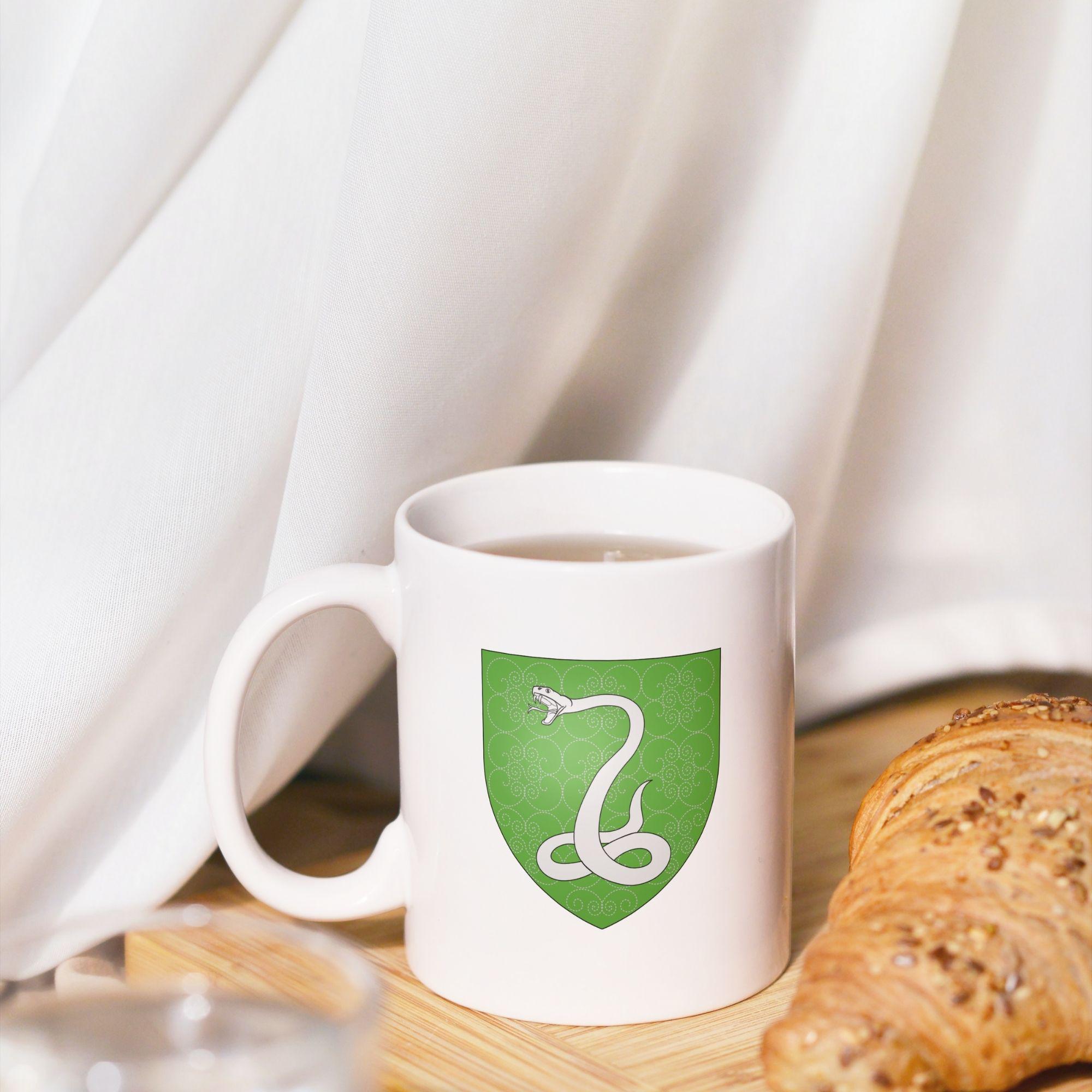 Чашка-хамелеон з принтом 330 мл Слизерин (CHSHKBRMBL501)