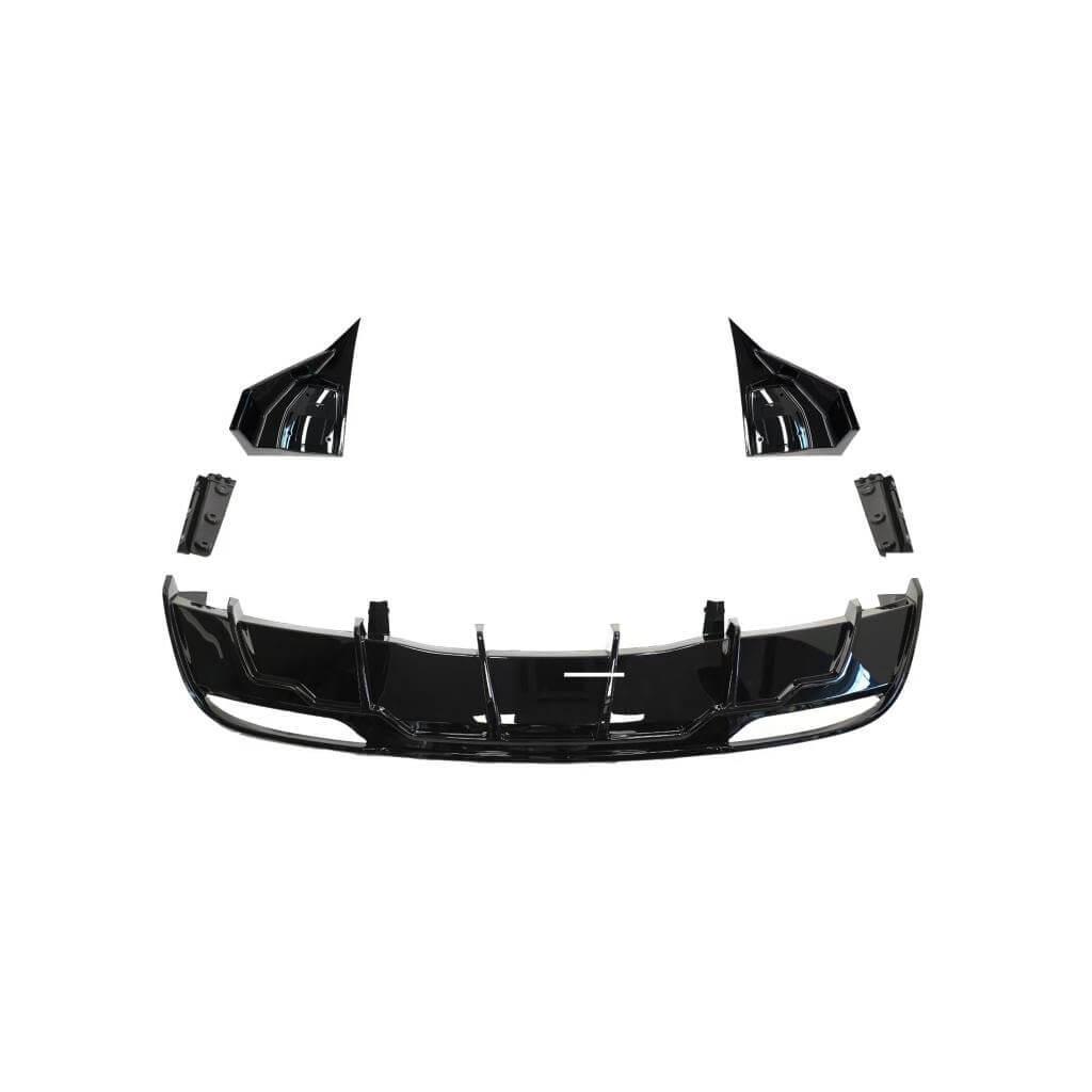 Диффузор заднего бампера DDCarbon ABS V6 DDCarbon для Tesla Model 3 пластик (138408)