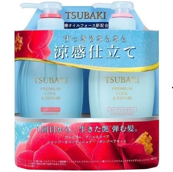 Набор шампуня и кондиционера TSUBAKI Premium Охлаждение и восстановление 2 шт. х 450 мл (33537091)