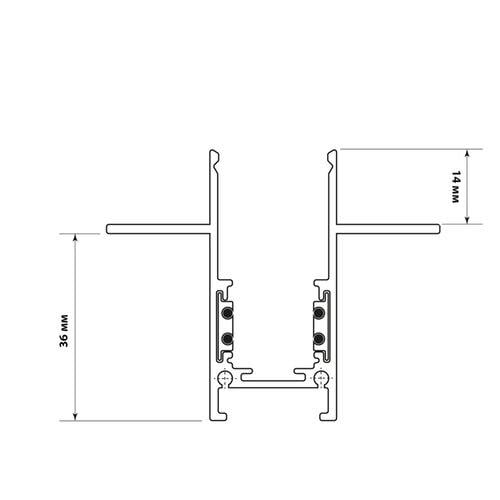 Шинопровід магнітний прихованого монтажу LIGHT SET LSDMR G26 2 м Білий (91605) - фото 6 Шинопровід магнітний прихованого монтажу LIGHT SET LSDMR G26 2 м Білий (91605) - фото 6