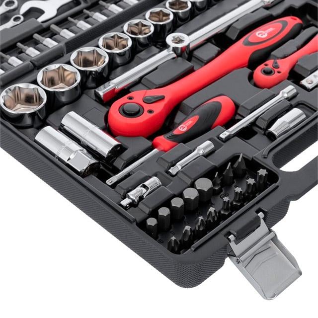 Набір інструментів Intertool 82 шт. (ET-6082) - фото 5 Набір інструментів Intertool 82 шт. (ET-6082) - фото 5