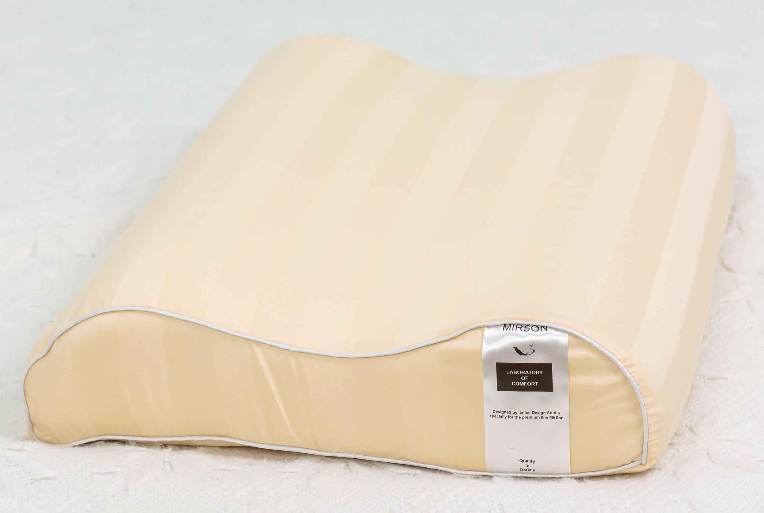 Подушка ортопедическая MirSon №6002 Noble stripe Сarmela 58х40х10,5 см (2200003260700)