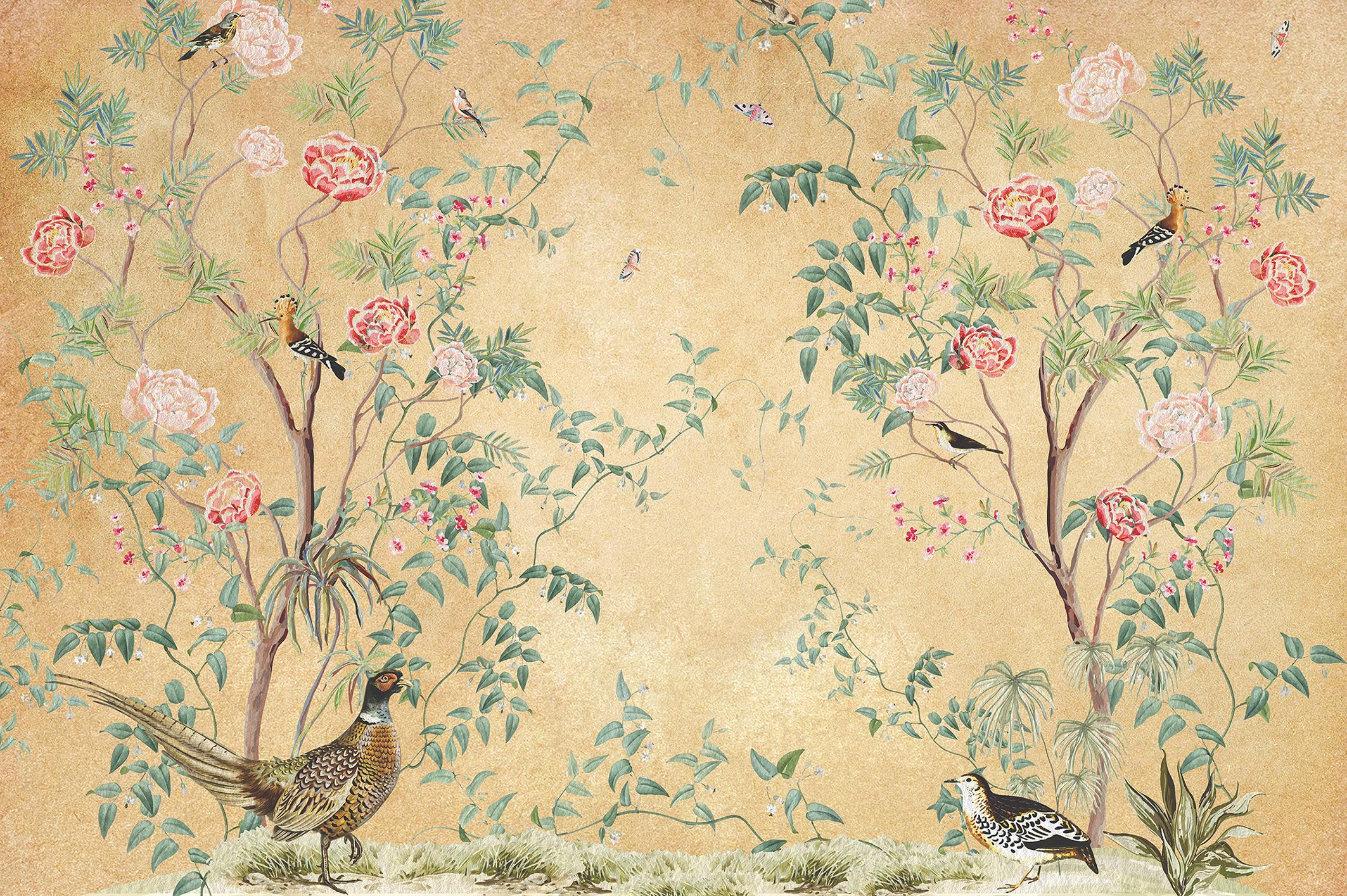 Фотообои флизелиновые Upstream Винтажный сад 285х190 см (VINT-030/4)