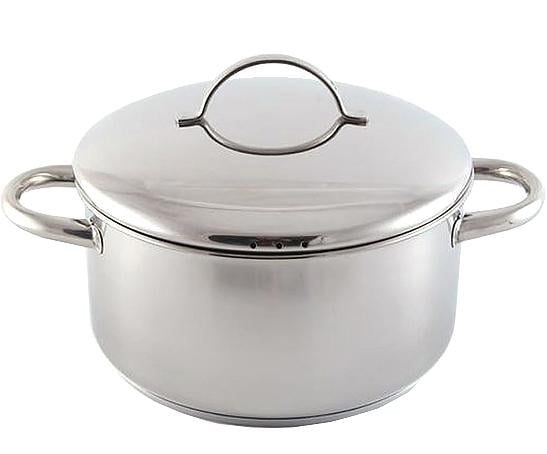 Каструля Fissman Venera 5,4 л індукційна зі сталевою кришкою (FN-SS-5204)