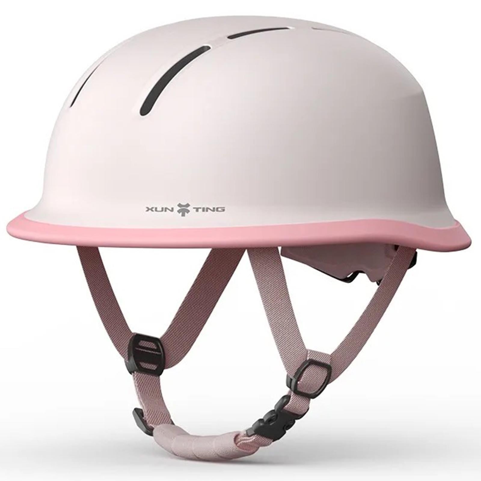 Спортивний шолом велосипедний дитячий In-Mold XunTing ТТ2208 M 54-57 см Рожевий (XT-ТТ2208-6869)
