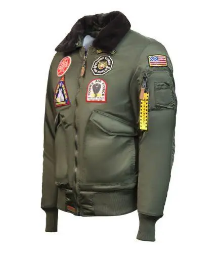 Бомбер Top Gun Eagle CW45 Jacket XL OIive (TGJ1938OXL) - фото 4