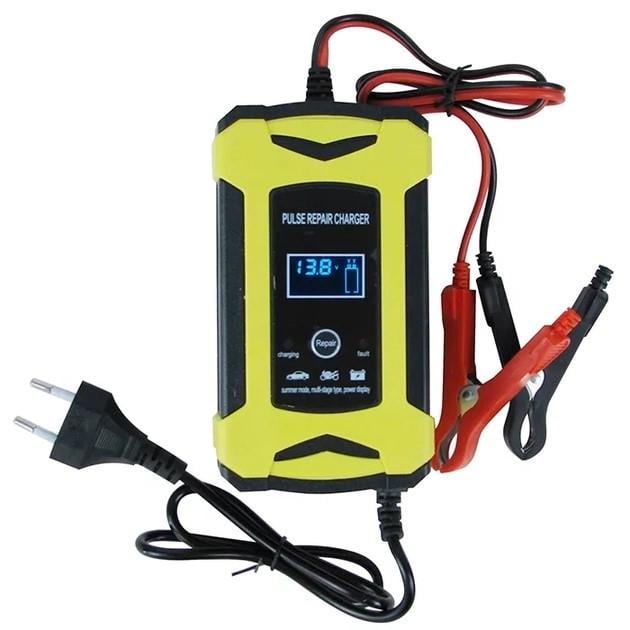 Зарядний пристрій імпульсний Battery Charger 6A 12V для авто акумуляторів (8446)