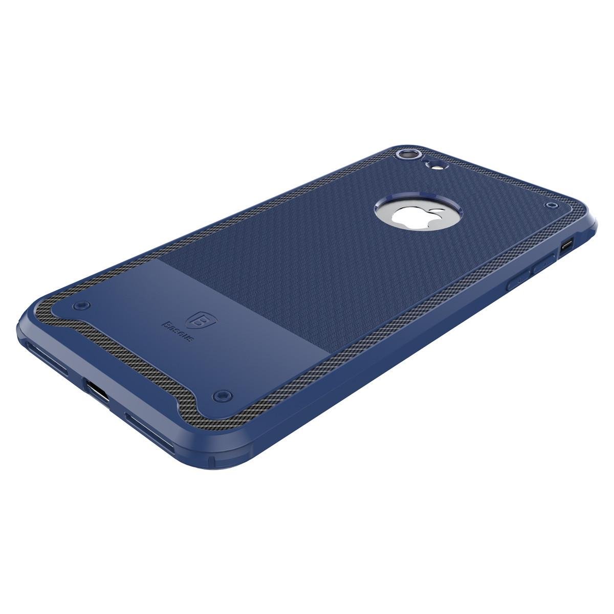 Чохол-накладка Baseus Shield Series for iPhone 7/8/SE 2020, Navy Blue - фото 2