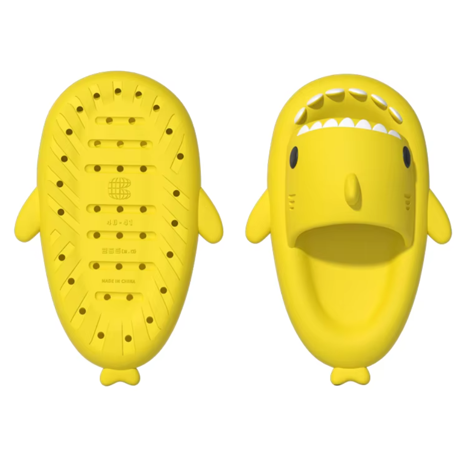 Шльопанці Акули р. 36/37 24 см Жовтий (ТЖ111)