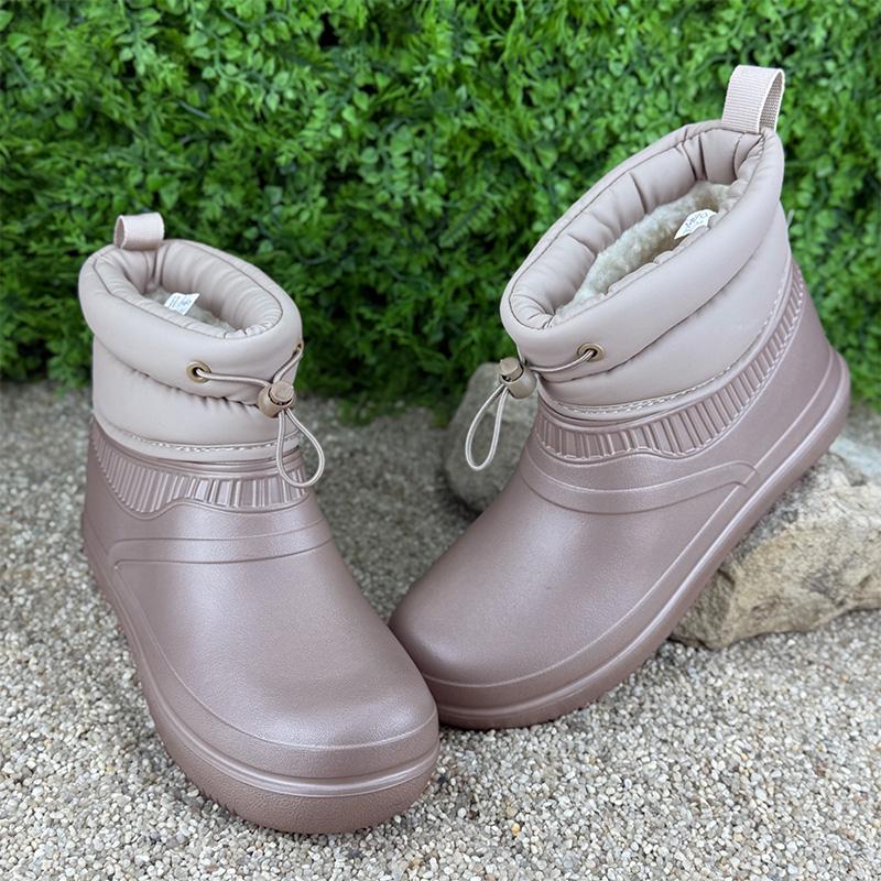 Чоботи жіночі пінові утеплені Е-001060-1 p. 37 23,5-24 см Бежевий (118293029)