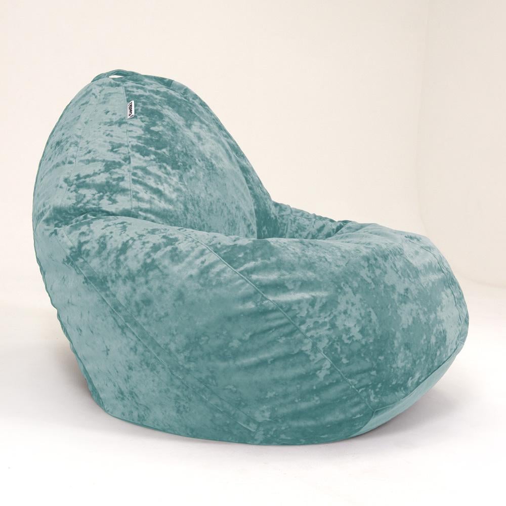 Кресло-мешок груша Diamond Велюр XXL Ментоловый (29515991)