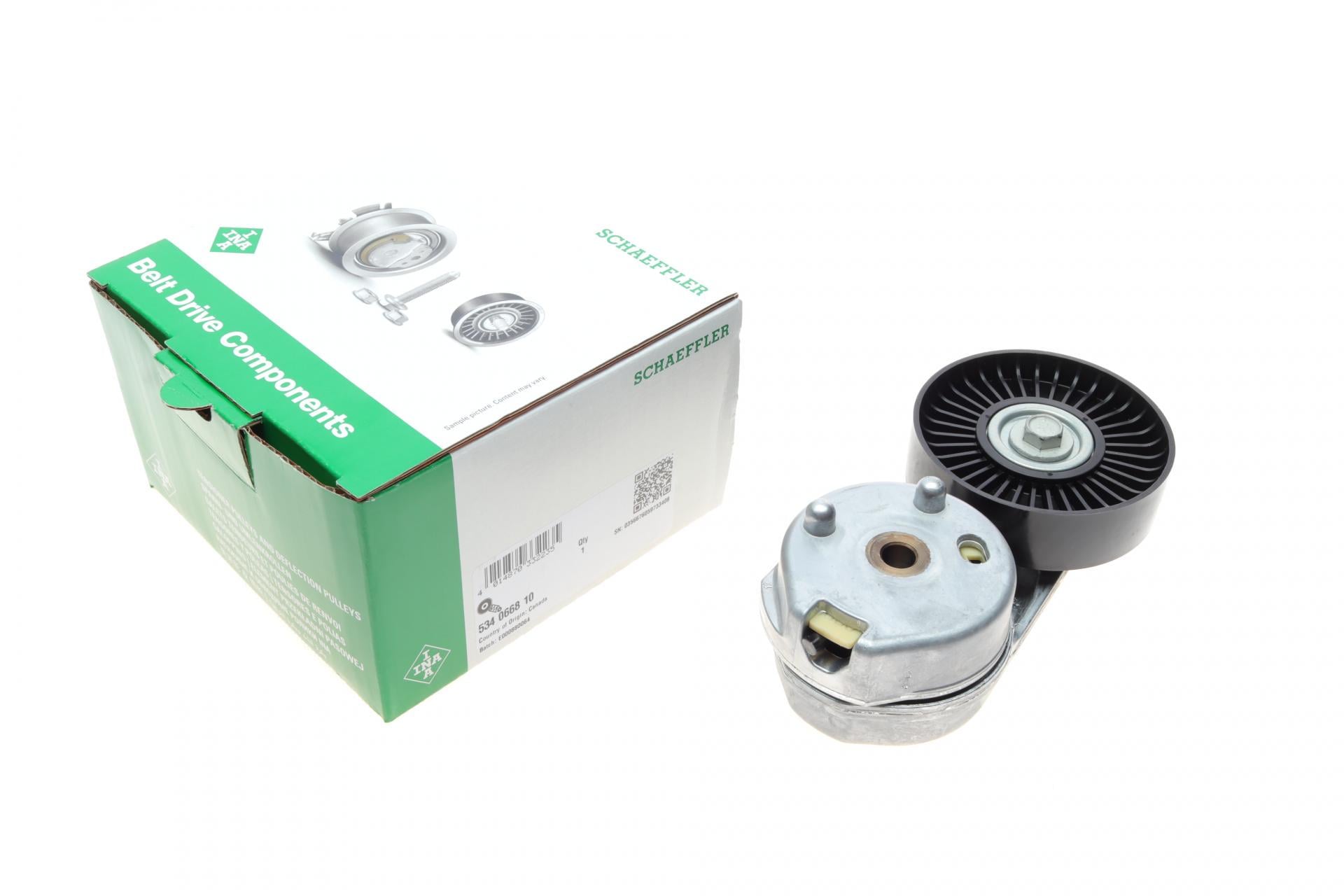 Натяжник ременя генератора INA Land Rover Discovery/Range Rover 2.7/3.0 04- (534 0668 10)